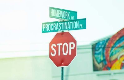 Procrastination Road Sign